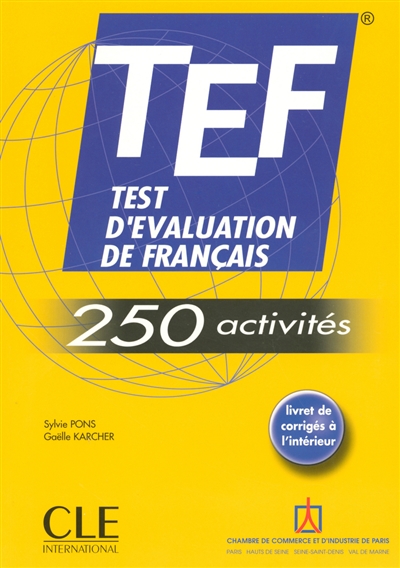 TEF: Test D\\\\\\\\'Evaluation De Francais: 250 Activites (Livre Audio) - Repost