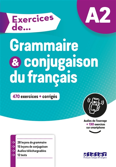Grammaire & conjugaison du français : A2