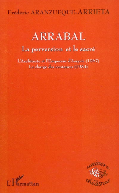 Arrabal : la perversion et le sacré : "L'architecture et l'empereur d'Assyrie" (1967), "La charge des centaures" (1984)