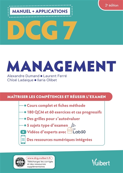 DCG 7 : management : [Manuel + applications]