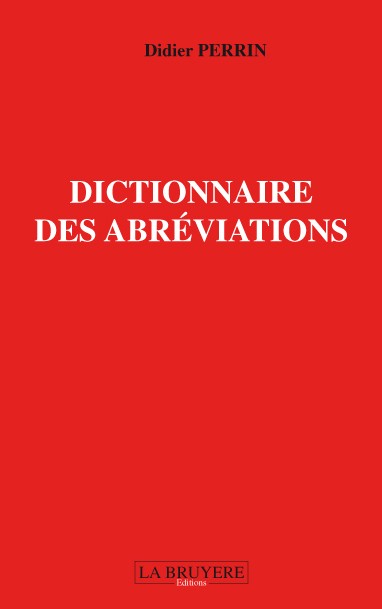 Dictionnaire des abréviations