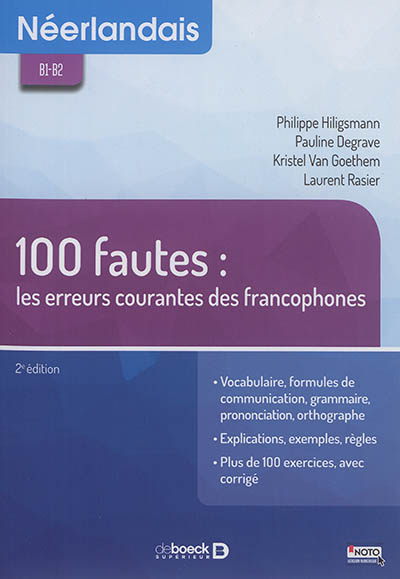 100 fautes en néerlandais : les erreurs courantes des francophones