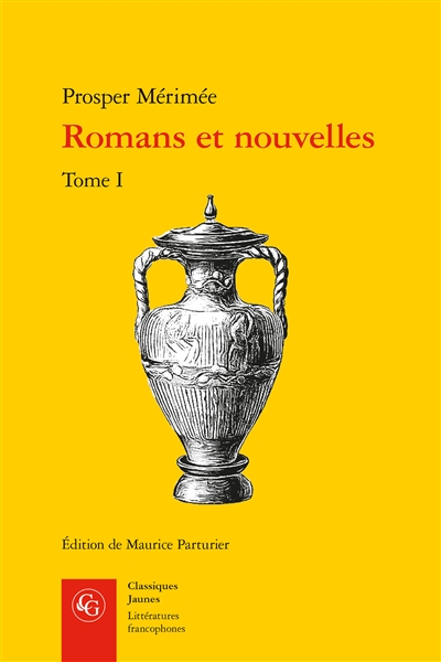 Romans et nouvelles. 1