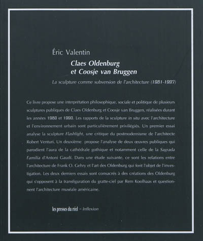 Claes Oldenburg et Coosje van Bruggen : la sculpture comme subversion de l'architecture, 1981-1997