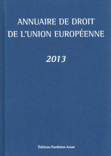 Annuaire de droit de l'Union européenne