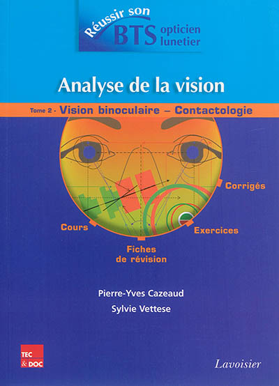 Analyse de la vision. 2 , vision binoculaire, contactologie