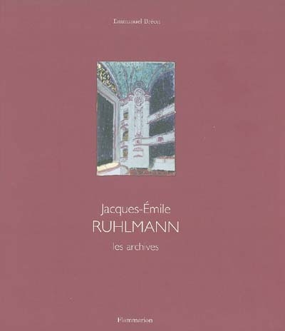 Jacques-Emile Ruhlmann , Architecture d'intérieur
