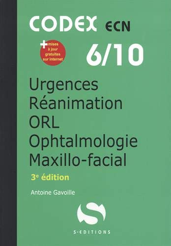 Anesthésie, urgences-réanimations, ophtalmologie, ORL, maxillo-facial