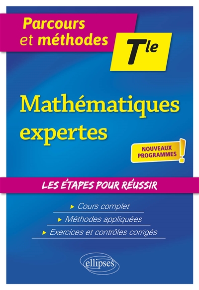 Mathématiques expertesTerminale : nouveaux programmes