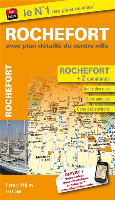 Rochefort : avec plan détaillé du centre-ville