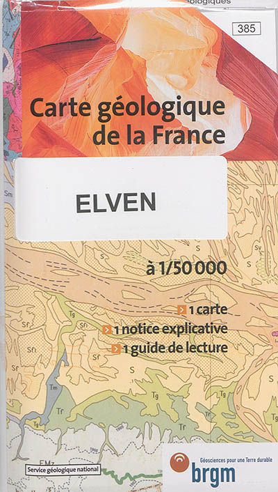 Carte géologique de la France à 1/50 000. 385 , Elven