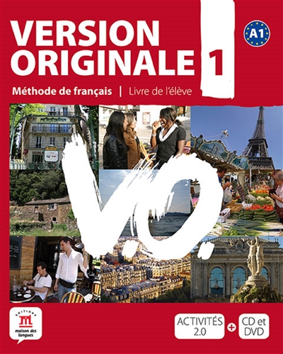 Version Originale 1, Niveau A1 Méthode de français : Livre de l'élève