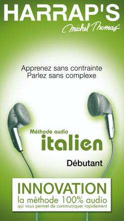 Harrap's Michel Thomas, méthode audio italien débutant