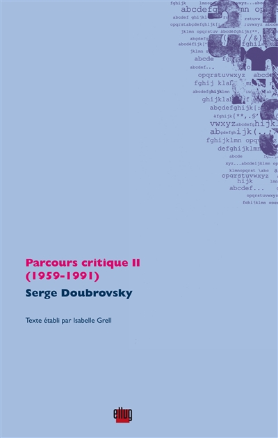 Parcours critique II (1959-1991)