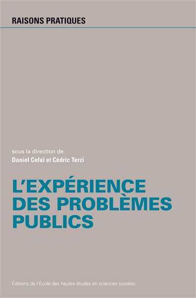 L’expérience des problèmes publics