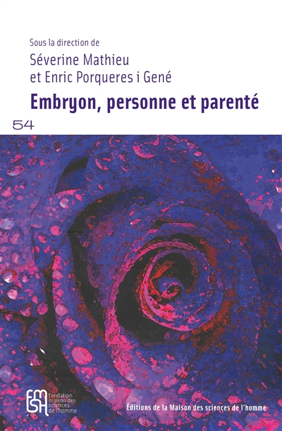 Embryon, personne et parenté