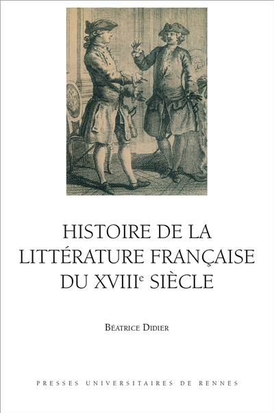 Histoire de la littérature française du XVIIIe siècle