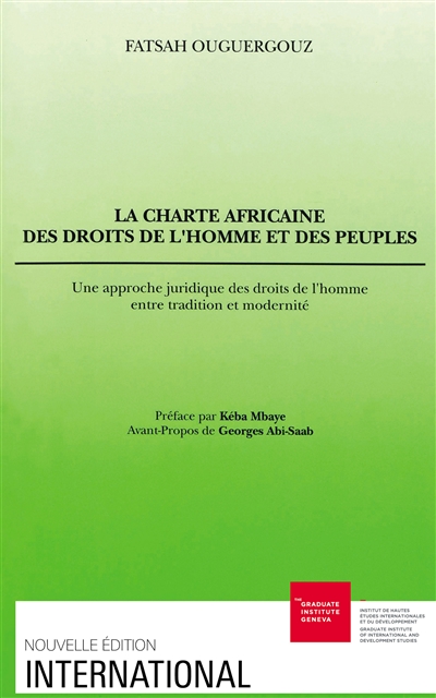 La Charte africaine des droits de l’homme et des peuples