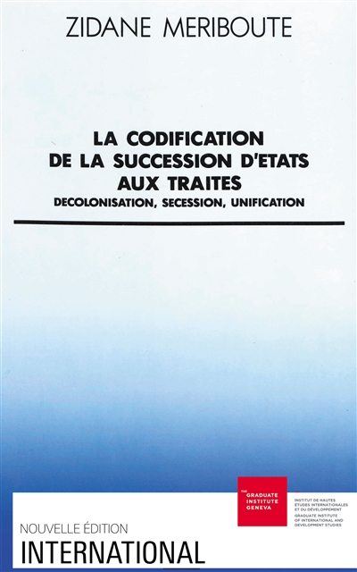 La codification de la succession d’États aux traités