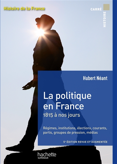 La politique en France : 1815 à nos jours : Régimes, institutions, élections, courants, partis, groupes de pression, médias Ed. 5