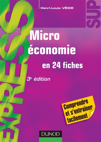 Microéconomie : En 24 fiches