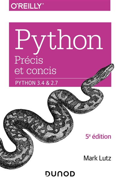 Python précis et concis : Python 3.4 et 2.7