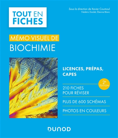 Mémo visuel de biochimie : Licence, Prépas, Santé, Capes