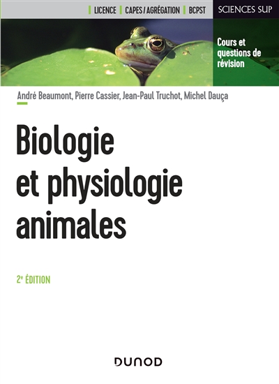 Biologie et physiologie animales : Cours et questions de révision