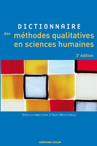 Dictionnaire des méthodes qualitatives en sciences humaines