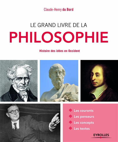 Le grand livre de la philosophie : Histoire des idées en Occident Ed. 1