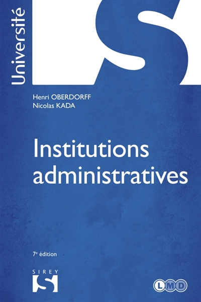 Institutions administratives Ed. 7