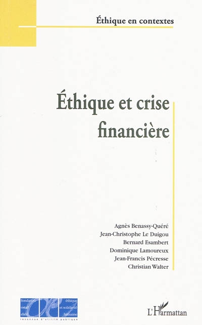 Éthique et crise financière