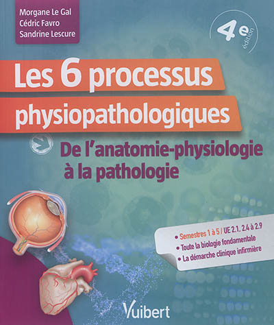 Les 6 processus physiopathologiques : De l'anatomie-physiologie à la pathologie