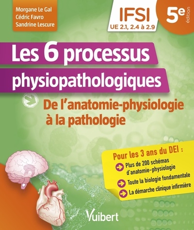 Les 6 processus physiopathologiques : De l’anatomie-physiologie à la pathologie