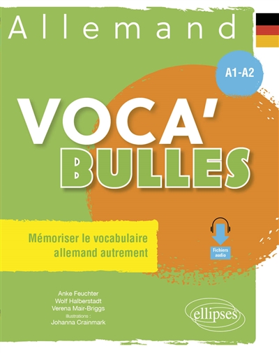 Allemand Voca'Bulles : Mémoriser le vocabulaire allemand autrement A1-A2