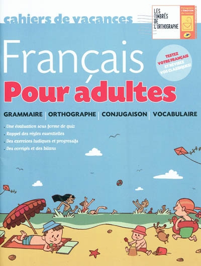Cahier de vacances Français pour adultes