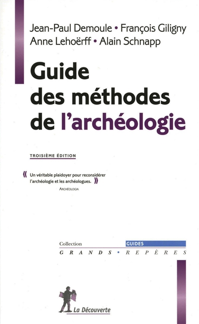 Guide des méthodes de l’archéologie
