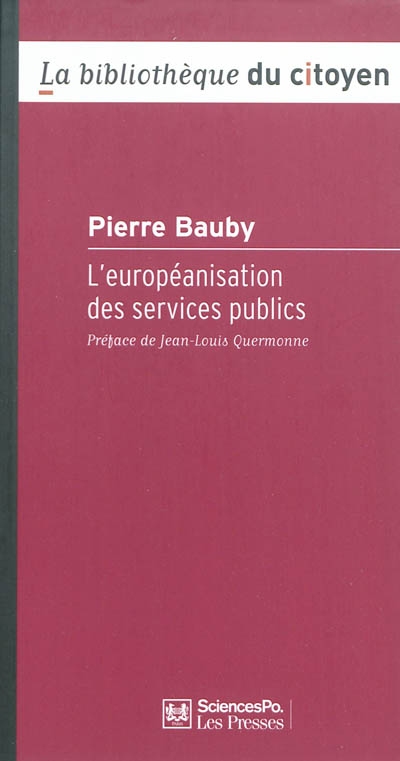 L’européanisation des services publics