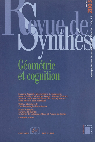 Géométrie et cognition