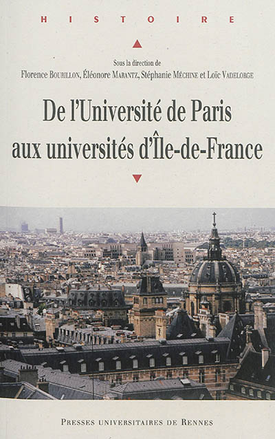 De l’université de Paris aux universités d’Île-de-France
