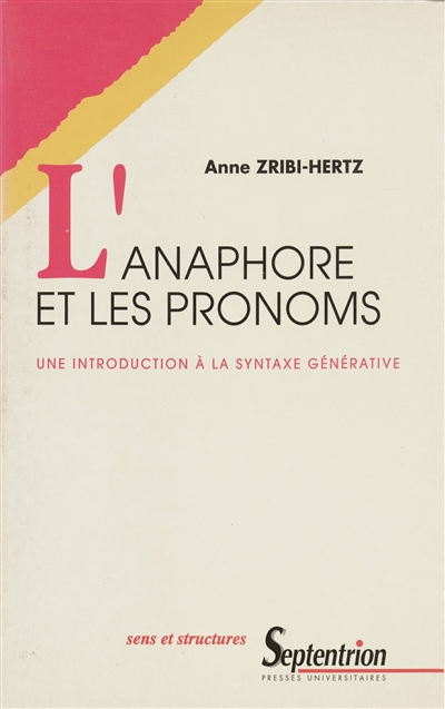L’anaphore et les pronoms
