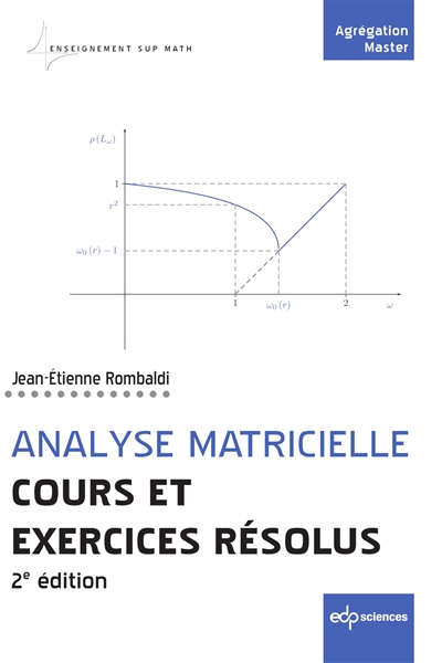 Analyse matricielle : Cours et exercices résolus
