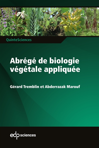 Abrégé de biologie végétale appliquée Ed. 1