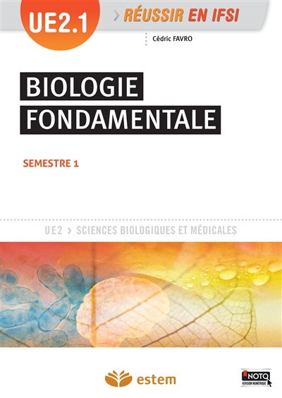 UE 2.1 Biologie fondamentale : Semestre 1
