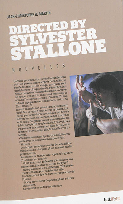 Directed by Sylvester Stallone : Nouvelles