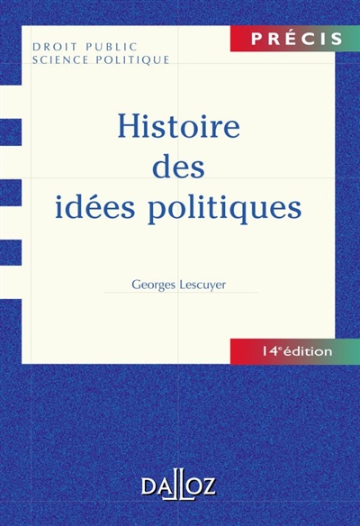 Histoire des idées politiques Ed. 14