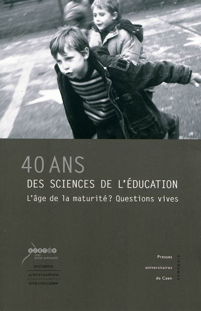 40 ans des sciences de l’éducation