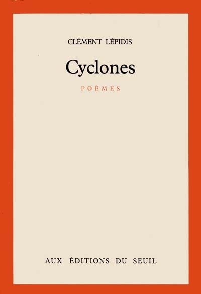 Cyclones : poèmes