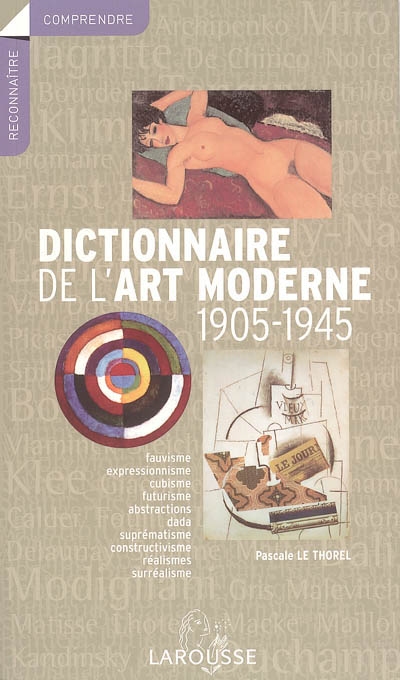 Dictionnaire de l'art moderne, 1905-1945