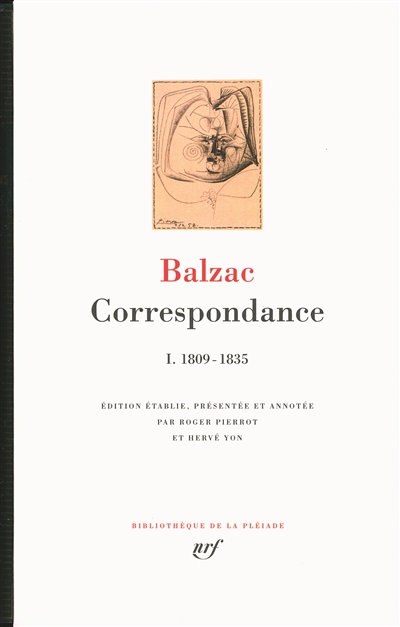 Correspondance. 1 (1809-1835)